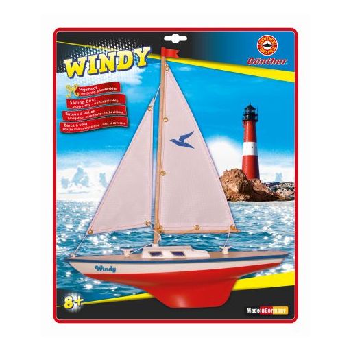 Windy Sail Boat