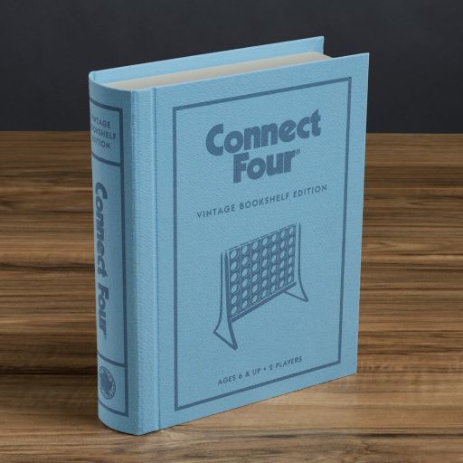 Connect 4 Vintage Bookshelf Edition