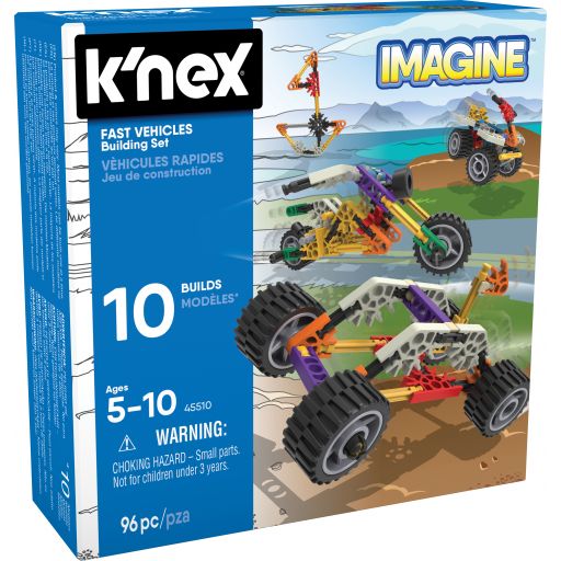 K'NEX Beginner Fun - Fast Vehicles Building Set