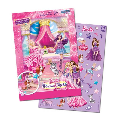 Barbie & The Pop Star Magic Sticker Set