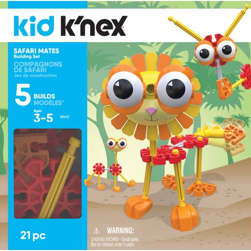 Kid K'NEX Safari Mates Building Set