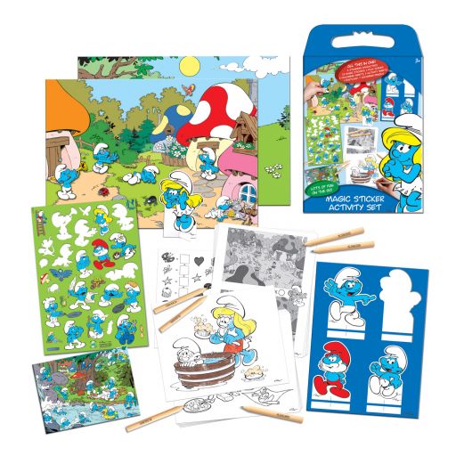 The Smurfs Magic Stickers Activity Set