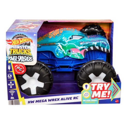 Hot Wheels - Monster Trucks RC 1:15 Mega Wrex Alive 