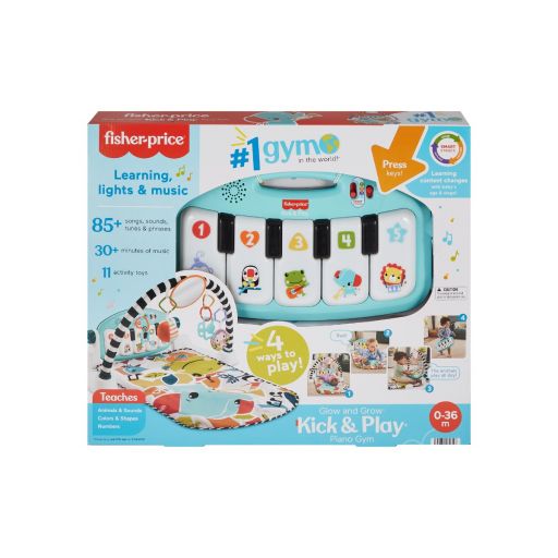 Glow & Grow Kick & Play Gym Blue 