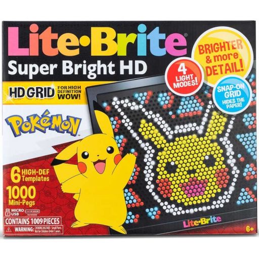 Lite Brite Super Bright HD Pokémon NEW AW24