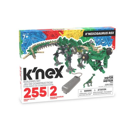 K'NEX 255 Pc/ 2 Model K'Nexosaurus Rex (Motorised)