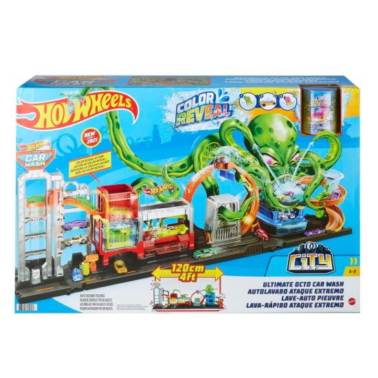 Hot Wheels City Ultimate Octo Car Wash Wind Designs